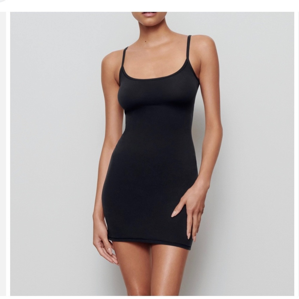 Black skims fits everybody slip dress